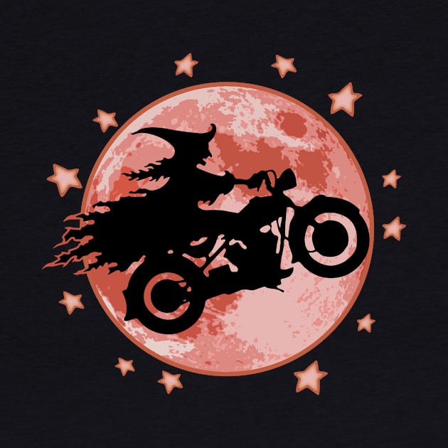 Witchy Biker by kbilltv